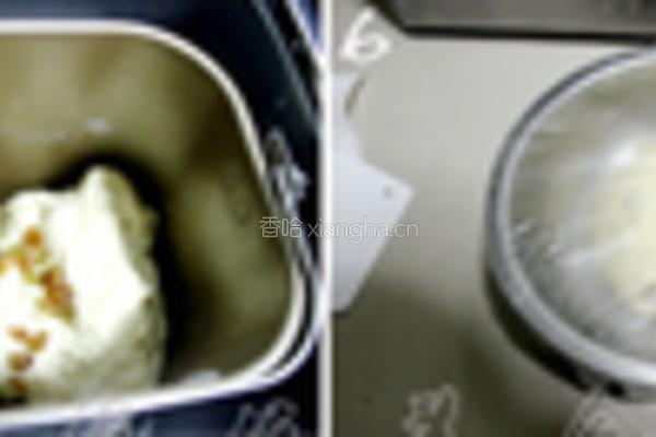 卡仕达酱超软提子吐司的做法图解3