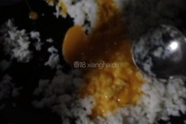 火焰山黄金蛋炒饭的做法图解4