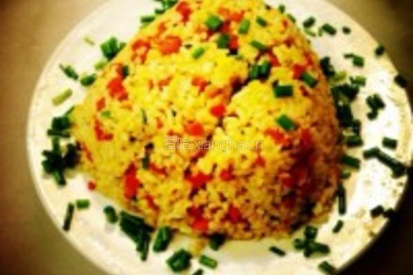 火焰山黄金蛋炒饭的做法图解5