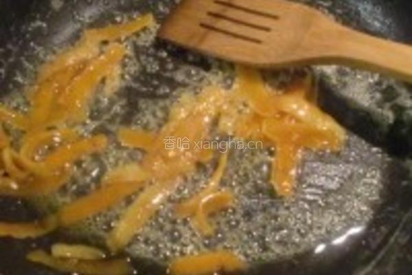 糖渍橙皮的做法图解4