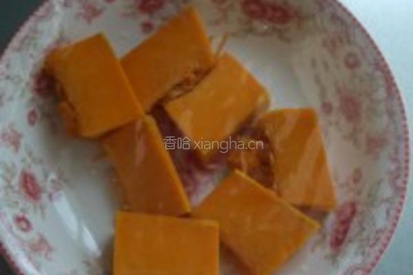 南瓜汤圆红豆汤的做法图解1