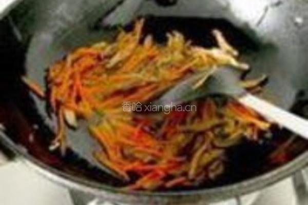 猪油什蔬炒饭的做法图解4