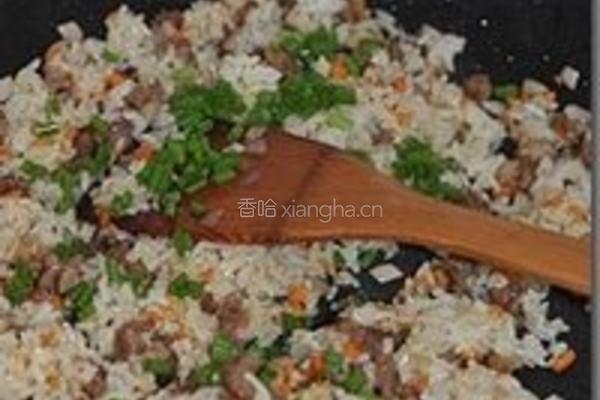 孜然澳洲羊肉炒饭的做法图解8