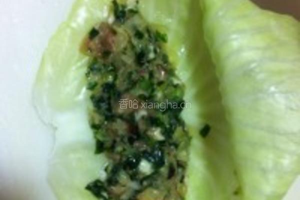 包菜饺子的做法图解2