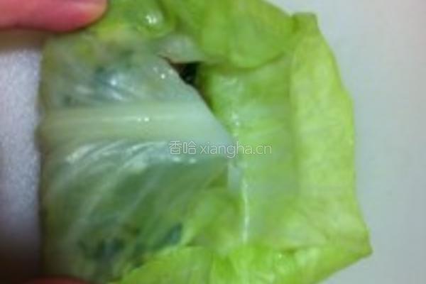 包菜饺子的做法图解3