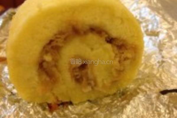 榴莲蛋糕卷的做法图解13