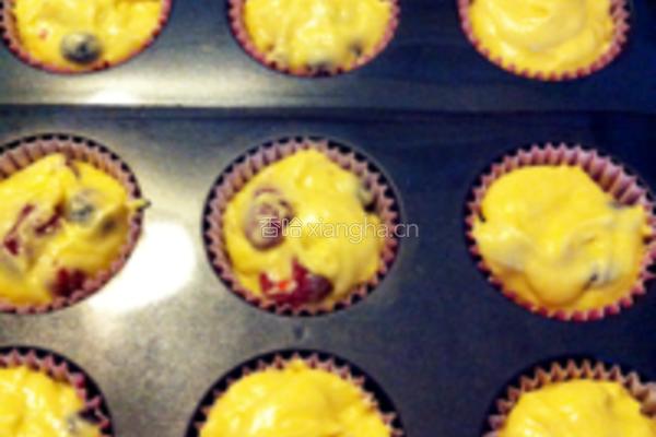 夏日浆果muffin的做法图解5