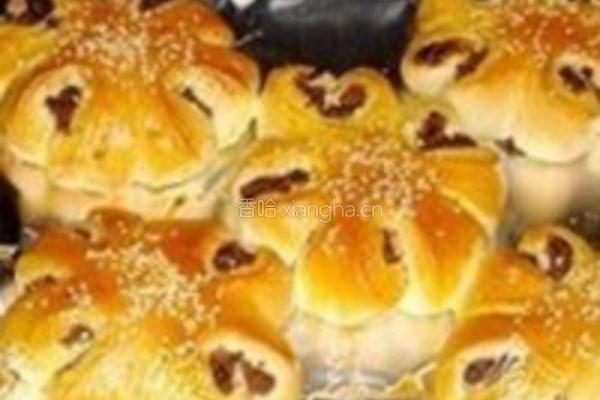 红豆沙面包的做法图解9