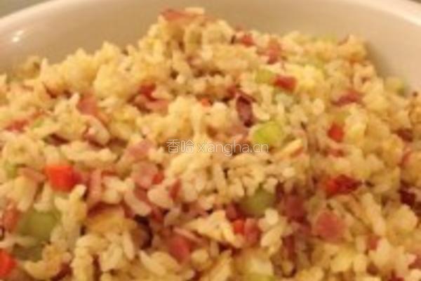 黄金蛋炒饭的做法图解5