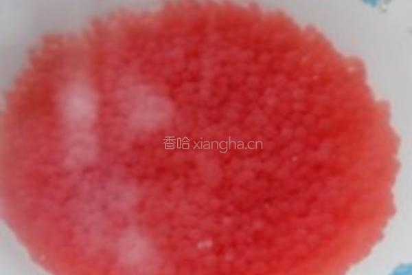 西瓜鱼籽粒的做法图解7