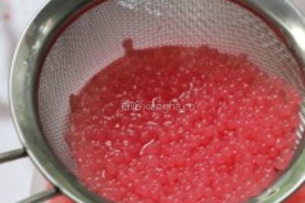 西瓜鱼籽粒的做法图解8