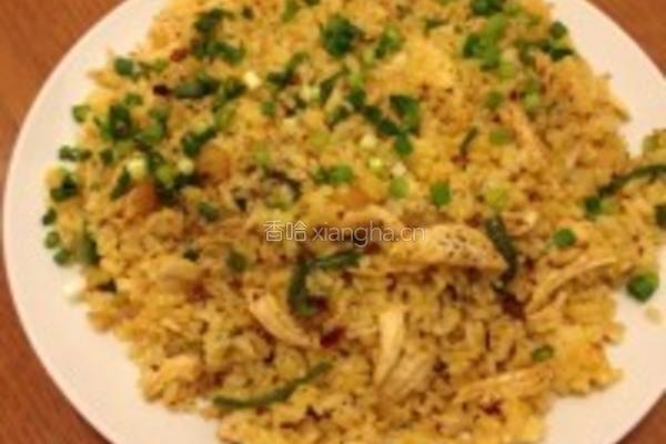 鸡丝蛋炒饭的做法图解11