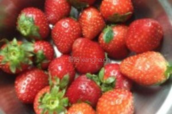 麦片紫薯草莓大福的做法图解2
