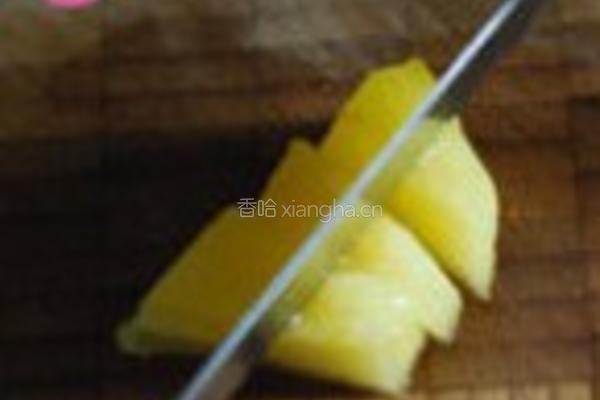 百吉福乳酪布丁水果沙拉杯的做法图解2