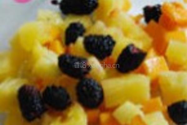 百吉福乳酪布丁水果沙拉杯的做法图解4