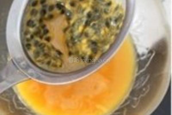 百香果冻的做法图解1