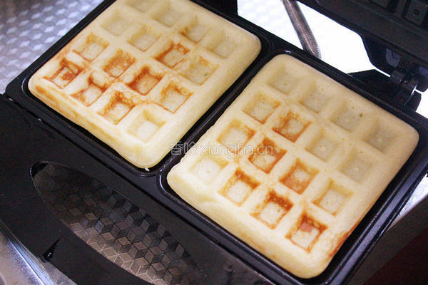 冰淇淋华夫饼的做法图解22