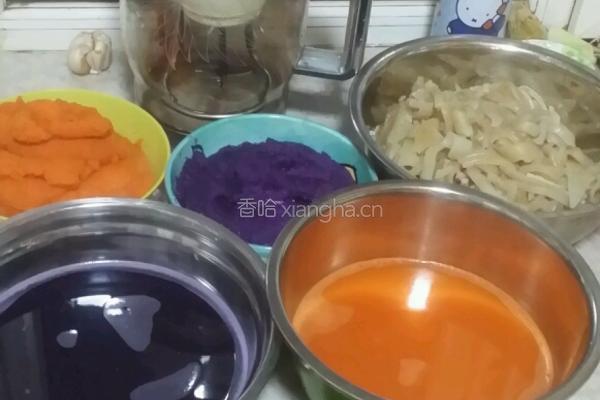 豆浆机做五彩皮冻的做法图解3
