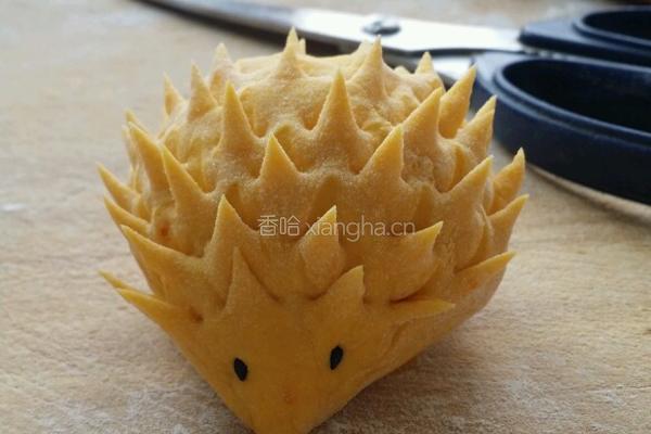 南瓜葫芦娃豆沙包的做法图解9