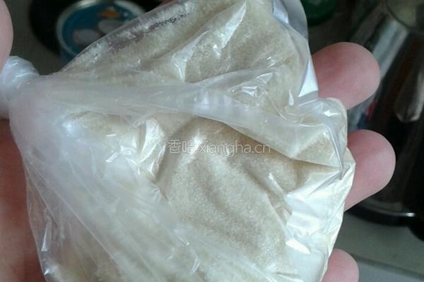 椰汁桂花糕的做法图解3