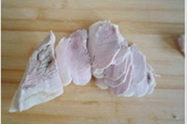 珍选捞汁野山椒白肉的做法图解4