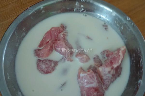 家常锅包肉的做法图解7