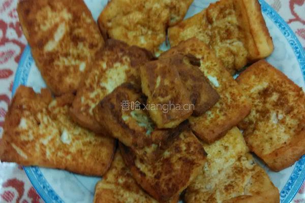 香煎豆腐的做法图解5