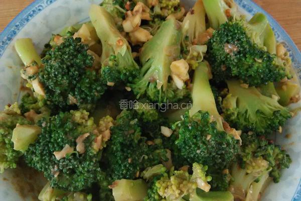 麻酱西兰花的做法图解7