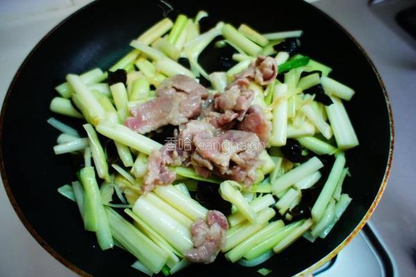 蒲笋烧肉的做法图解8