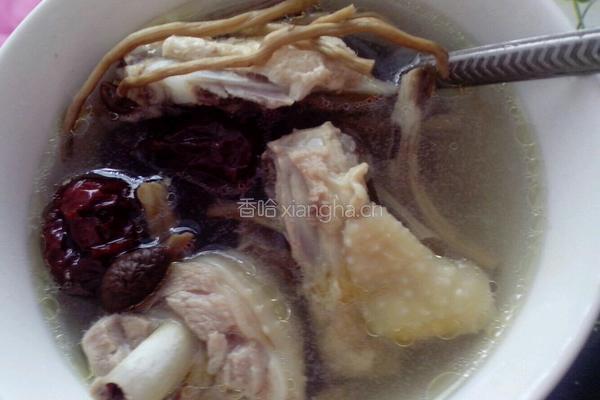 茶树菇炖鸡汤的做法图解4