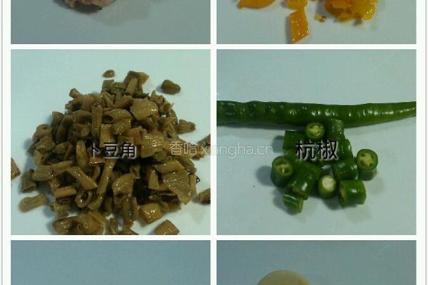 农家卜豆角的做法图解1