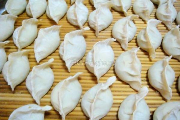 蒲菜水饺的做法图解12