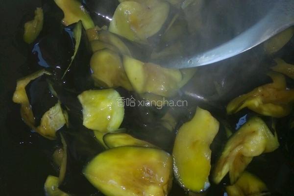 蒜香茄块的做法图解3