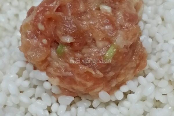 糯米丸子的做法图解2