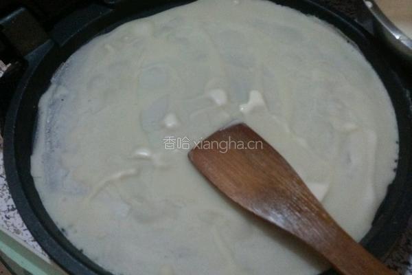 煎饼卷菜的做法图解3
