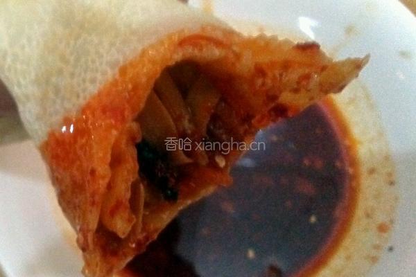 煎饼卷菜的做法图解7