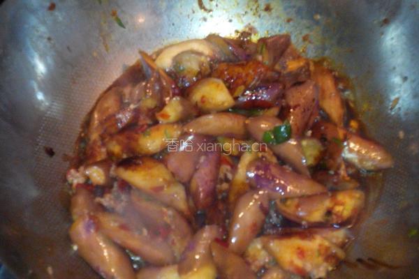肉沫茄子的做法图解5