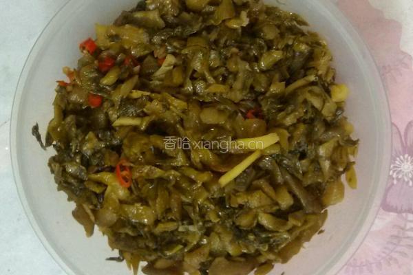 辣炒酸菜的做法图解4