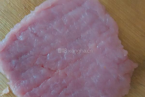 自制猪排的做法图解3