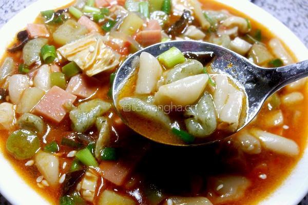 双色烩麻食的做法图解7