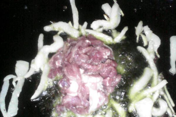 蒜苔炒肉的做法图解5
