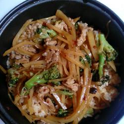 土豆肉丝炒饭的做法[图]