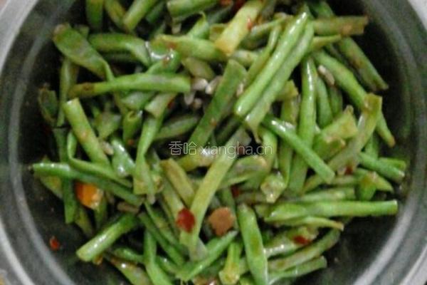 清炒豆角的做法图解1