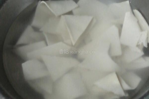 朝鲜辣菜拌干豆腐的做法图解1