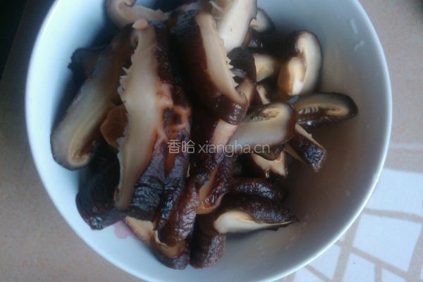 冬菇菜心的做法图解2