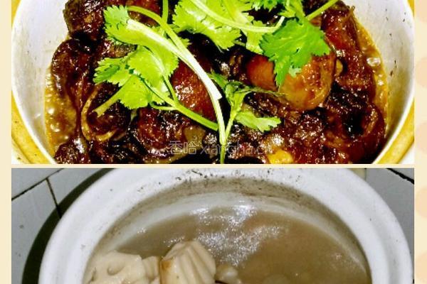 红酒猪蹄/莲藕汤的做法图解6