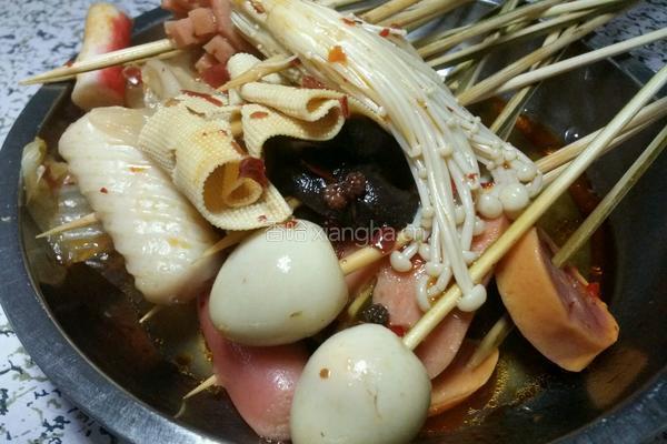 自制麻辣串的做法图解6