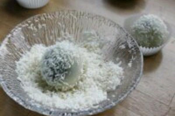 豆沙糯米糍的做法图解8