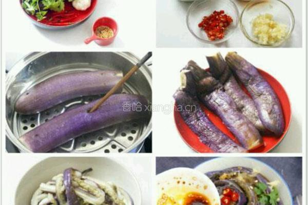 手撕茄子的做法图解1