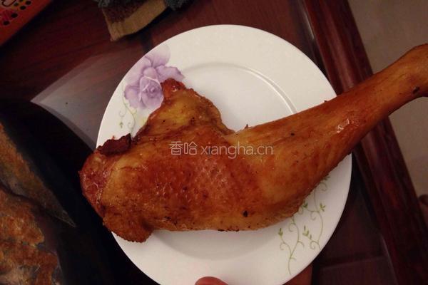 秘制烤鸡腿的做法图解3